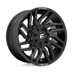 Fuel – D776 TYPHOON – Black – 20″x10″ -18mm – All weather Wheels – D77620007047